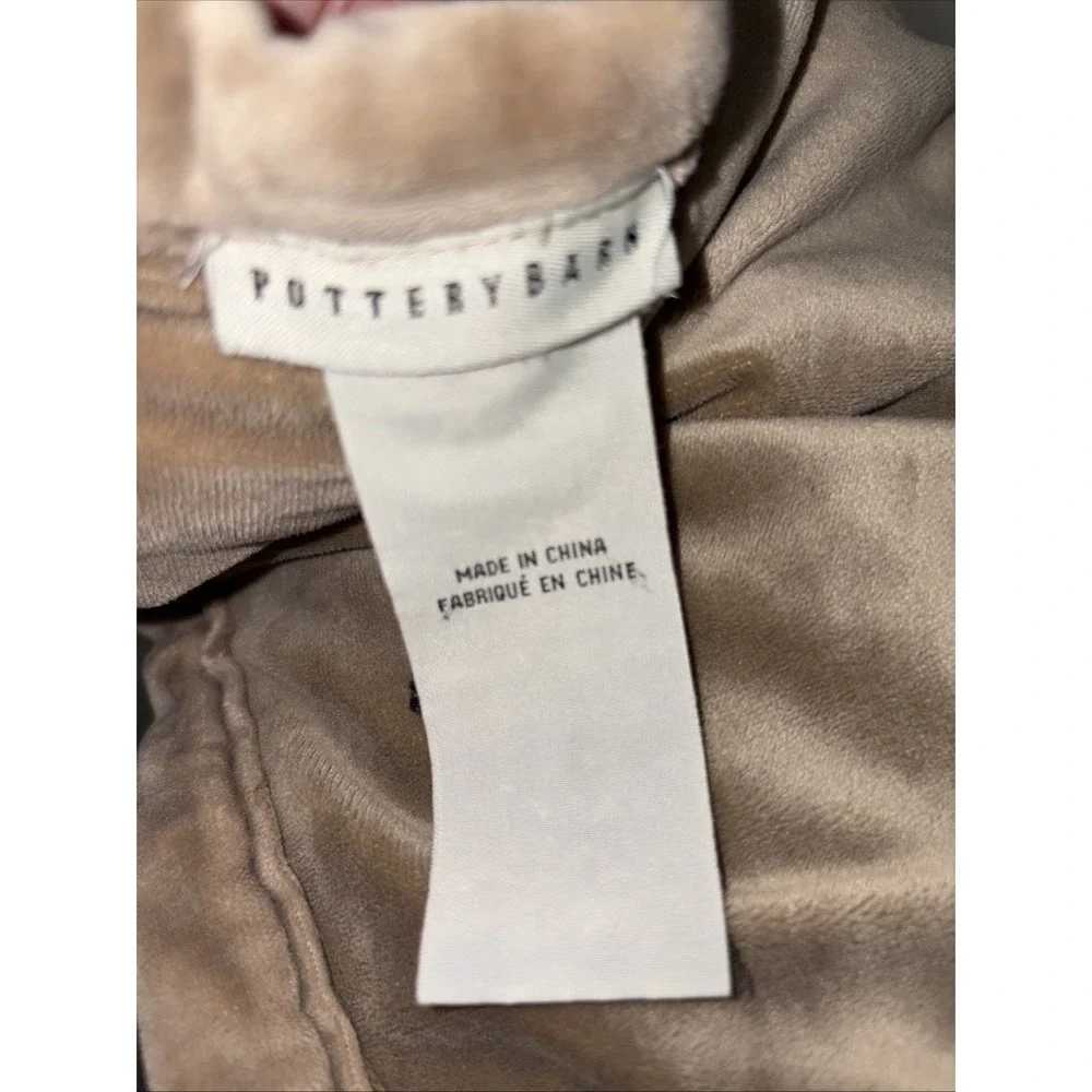 Pottery Barn  shades of Brown Faux Fur Throw Blanket - 50 x 60